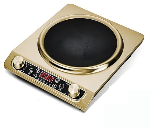 Pulg In Single Electric Hob,Electric Induction Hob Portable Digital Touch Single Cooker Hot Plate,5 Power Levels,Pre-set Functions Touch Sensor Control, Portable Ideal For Camping Caravans Travelling