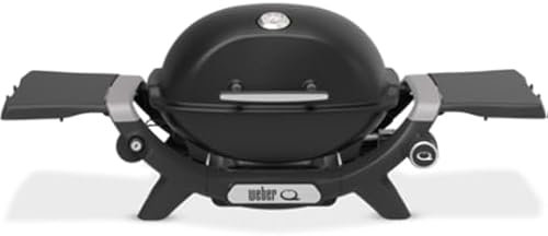 Weber Barbecue gaz Q 1200N Black, Puissance 2940w, Grille Fonte