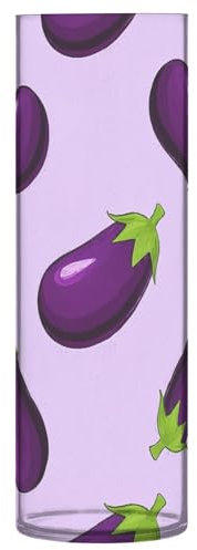 Violette Auberginen-Kunststoffvase für Blumen, dekorative große Vase, unzerbrechlich, Eingangsbereich, Küche, Bücherregal, Jarron para rosas Decor