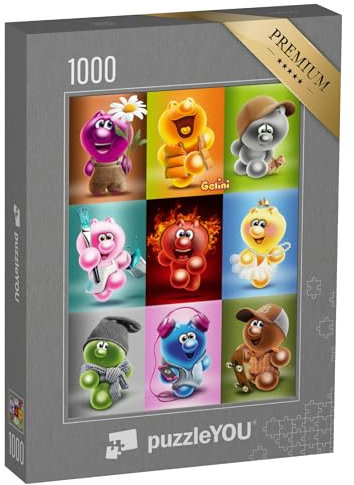puzzleYOU: Puzzle 1000 Teile „Gelini Collage“