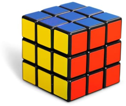 PARENCE.- Set di 2 Cubi di Rubik Logici 3x3 – Cubo Puzzle 6 cm | Gioco di puzzle per bambini e adulti | Giocattoli educativi giocosi - 2 pezzi