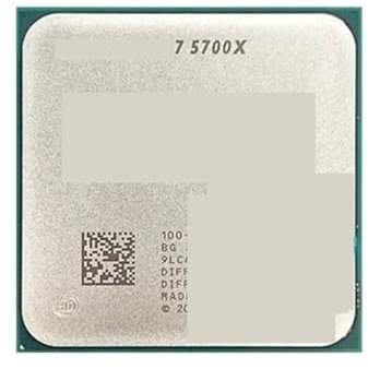 Ryzen 7 5700X Nuova CPU R7 5700X 3,4 GHz a otto core e 16 thread 7NM L3=32M 100-000000926 Socket AM4 ma senza dissipatore