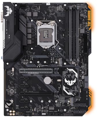 Carte mère Carte mère Fit for ASUS TUF H370-PRO Gaming H370 ATX LGA 1151 Compatible Intel Core i5 8400 9400 i7 9700 8700 i3 9100 DDR4 M.2 HDMI
