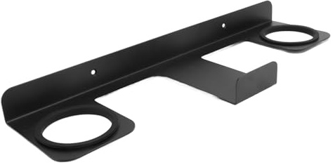 Dilwe VR Wall Mount Bracket, Durable Aluminum Alloy VR Headset Storage Holder for Meta, Black