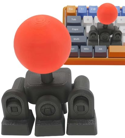 Teclas de Joystick Botón de Liberación Rápida Acoplable | Pieza De Repuesto Para Teclas Para Aficionados A Los Arcades Esports Oficina Edición De Video Trabajo Desde Casa
