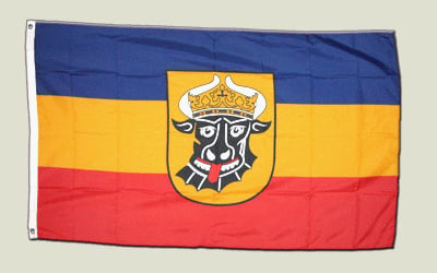 Flagge Deutschland Mecklenburg alt - 90 x 150 cm [Misc.]