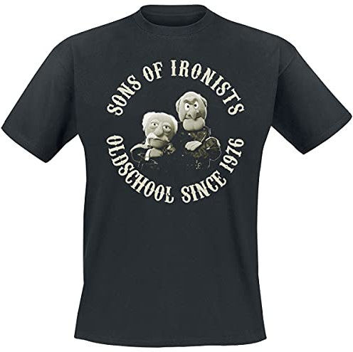 Muppets Sons of Ironists Männer T-Shirt schwarz M