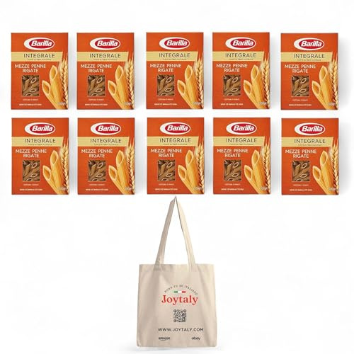 10x Pasta Barilla mezze penne rigate integrali Vollkorn italienisch Nudeln 500 g