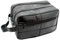 Trousse de toilette en cuir véritable pour homme, trousse de toilette de voyage, trousse de rasage, sac de salle de bain, organisateur de maquillage, cadeau pour homme et femme, Noir