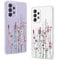 Gronda Hülle für Samsung Galaxy A52 & A52s Hülle Transparent Handyhülle Vergilbungsfrei mit Rosa Blumen case Stoßfest Dünne Bumper schutzhülle Kompatibel mit Samsung Galaxy A52/A52s 5G/4G