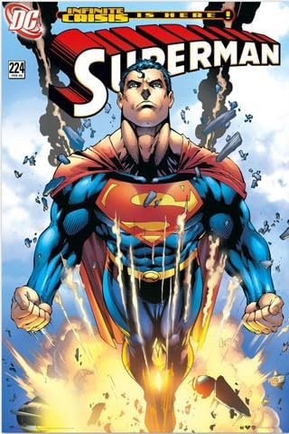 empireposter Superman - Infinite - Poster Druck - Größe 61x91,5 cm