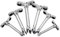 Flex-Head Ratchet Spanner Set 12pcs, Combination Spanner Set, Spanners & Wrenches, 72-Tooth, Metric (8-19mm), CR-V Steel, with Rolling Pouch - Perfect for Auto Mechanics and DIY Enthusiasts