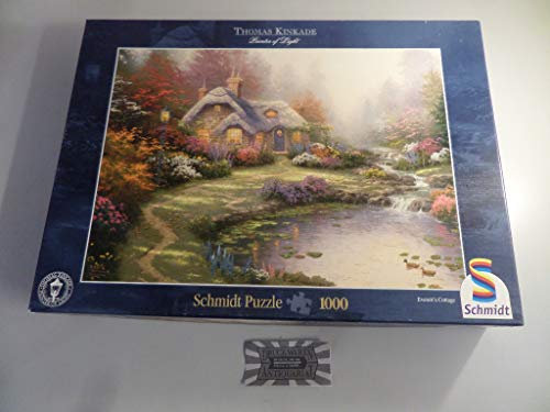 Schmidt Spiele - Thomas Kinkade, Cottage, 1000 Teile Puzzle
