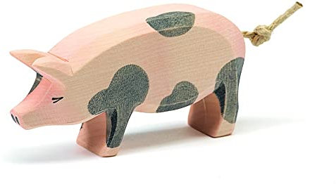 Ostheimer 10951 - Schwein, Kopf hoch (gefleckt)