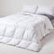 HOMESCAPES Single Duvet 10.5 Tog, Luxury Ethical Goose Feather & Down Quilt, Anti Allergy 100% Cotton Cover Down-Proof Winter Bed Duvets, Washable, RDS & OEKO-TEX Certified