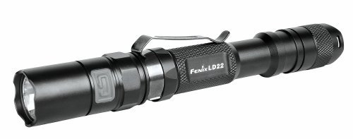 Fenix Linterna LD22, Color Negro