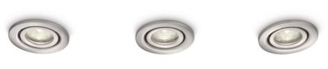 Philips myBathroom 59901/17/16 20 Watt Halogen-Einbaustrahler - Chrom matt
