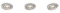 Philips myBathroom 59901/17/16 20 Watt Halogen-Einbaustrahler - Chrom matt