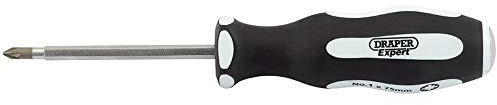 Draper 35227 Expert Pound Thru PZ Type Number 1 Screwdriver with Soft Grip, 75mm