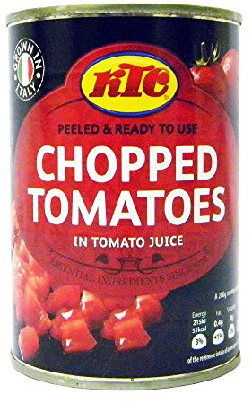 KTC - gewuerfelte Tomaten - 400g x 2 Doppelpack
