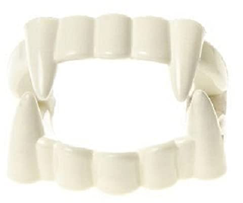 Lg-Imports Gebiss Vampirzähne Zähne Dracula Halloween Fasching Kostüm Deko für Kinder