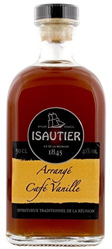 Isautier - Rhum Arrangé Café Vanille Bourbon - Ile de la Réunion - 40° (1 x 0,5L)