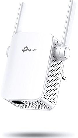 TP-Link RE305 Extensor de Rango de Repetidor WiFi de Banda Dual Universal, Antenas Externas, Puerto Ethernet, AC1200, Modo AP Compatible
