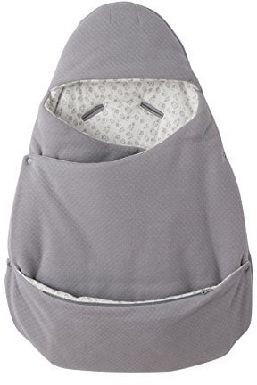 Vertbaudet 2-in-1-Ausfahrsack für Babys grau ONE Size