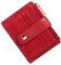 BTNEEU Homme Femme Porte Carte de Credit Cuir RFID Blocage Portefeuille Cuir Petit, Porte Carte Slim avec Poche à Monnaie, Petit Porte Monnaie Cuir avec 9 Emplacements de Carte (Rouge)