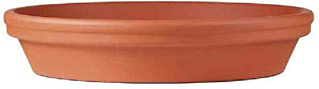 Untersetzer Ton 22/24cm transparent glasiert