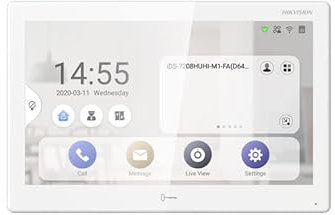 Hikvision 10.1 Android TFT LCD Écran Tactile IP-Moniteur DS-KH9510-WTE1