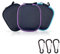 Bamboopack Tasche für ätherische Öle, tragbare Reisegröße, Organizer für 6 Flaschen für ätherisches Öl und Zubehör, X, Modern