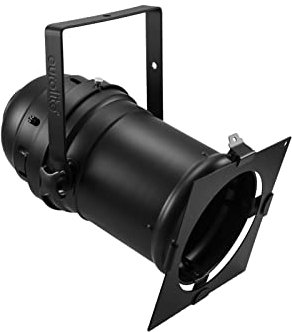 EUROLITE PAR-64 Spot Long mit Stecker sw | Langes PAR-64 Gehäuse (mit Kabel & Stecker)