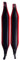 ProLine 9,3cm Akkordeon Schulterriemen Leder Rot