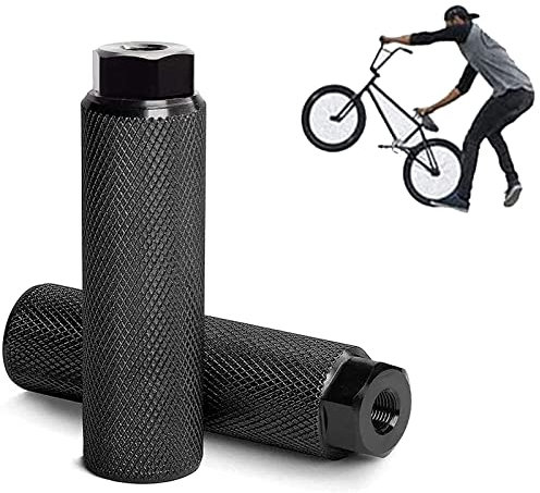 2 Stück Fahrrad-Pegs, BMX Pegs, Zubehör Pegs, Aluminium Bike Foot Pegs, Aluminium-Fußrasten für Mountainbike, Rennrad, Stunt-Pegs,100 kg Traglast