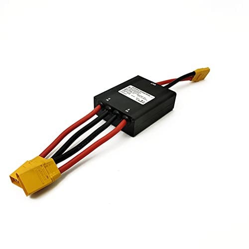 Oniissy 24V 36V 48V 52V 60V 100A Ebike Dual Battery Connector Adapter Switcher Module for Two Batteries in Parallel Equalization Module Increase Battery Capacity