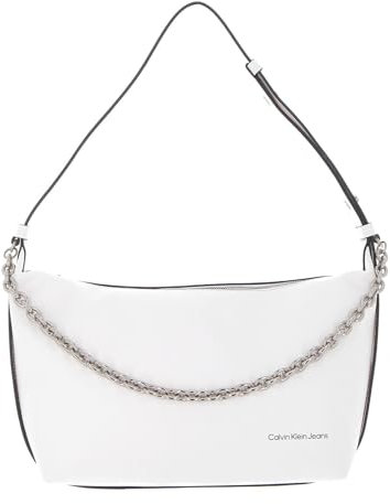 Calvin Klein CKJ Sculpted Rounded Shoulderbag Ancient White