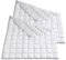 Häussling Home 2er Set Sommer Daunendecke 135x200 cm | Sommerdecke, Daunendecke Sommer, Made in Germany, 60% Daunen, auch für Allergiker geeignet, Bezug 100% Baumwolle, Füllgewicht 200 g