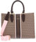 GUESS Rianee Tote S Brown Logo/Rose