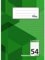 Vokabelheft A5 - Lineatur 54-3 Spalten - 40 Blatt