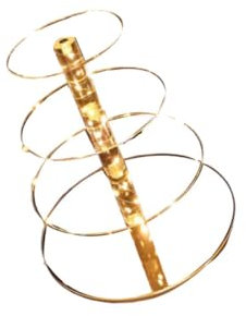 CIYODO Lagiger Runder Acryl-kuchenständer Mit -Lichterkette Stapelbar Und Abnehmbar Für Hochzeiten Geburtstagsfeiern Und Dessert-displays Für Und Süßigkeiten