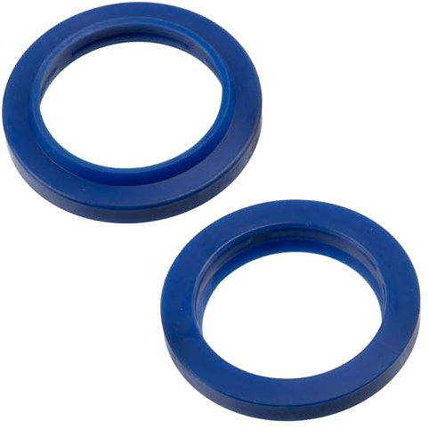 AERZETIX - C76814 - Lot de 2 joints racleurs d'étanchéité simple en Z pour vérin hydraulique Ø de l'arbre 32 mm - Ø extérieur 45 mm - température de fonctionnement -30 +100°C - en polyuréthane