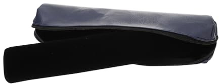 WATIIFUFU Expositor De Pulseras De Cuero Sintético Organizador De Joyas Cubierta Oscura y Rollo De Esponja Bolsa Para Guardar Joyas Para Exhibir Pulseras y