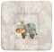 Ceba Baby® weiche Wickelauflage 75x72 cm - Baby Wickelunterlage - Wickeltischauflage für Junge und Mädchen - Wasserdicht, abwaschbar - OEKO-TEX® Standard 100 - Made in EU - Gemütliches Nilpferd