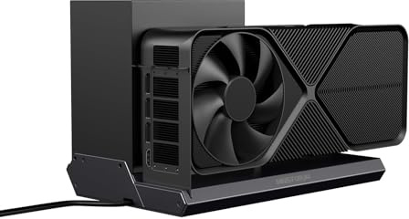 MINISFORUM DEG1 eGPU Dock, Docking Station GPU esterna per RTX 4090, AMD RX 7900 XTX, supporto estensione scheda grafica eGPU ATX/SFX Standard Power, Oculink Expansion Graphics Docking Station