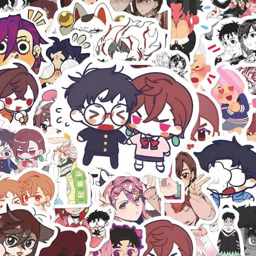 Dan Da Dang Anime Aufkleber, 69 Pcs Dandadans Niedlich Figur Vinyl Wasserdichte Stickers Für Party, Wasserflasche Scrapbook Laptop Skateboard Computer Für Teens Studenten
