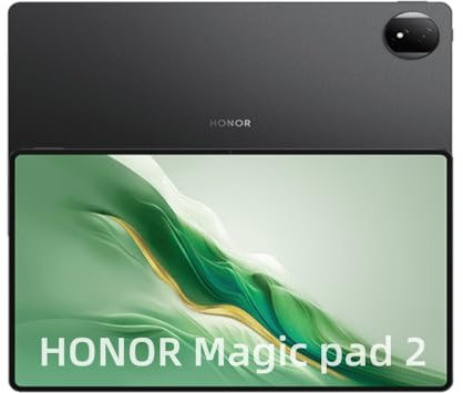 HONOR Magic Pad2 Black,Tablet Wi-FI 12+256GB, 12,3 pulgadas, 10050mAh, Snapdragon 8s Gen 3, 8 altavoces