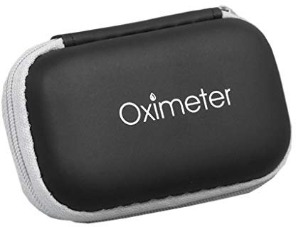 YIBOZI Fingerpulsoximeter Aufbewahrungstasche für Fingerspitzen-Pulsoximeter