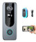 GuardianBell Pro – Smart WiFi Doorbell & Security Cam in One with Two-Way Audio,Waterproof Wireless HD View Video DoorBell Camera,Night Vision and Cloud Storage,Human Detection and Instant Alerts