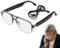 Intelligente Brille: Tragbare kabellose Brille, intelligente Übersetzungsbrille | kabellose -Übersetzungsbrille mit Duaal-Mikrofon, intelligente visuelle Audio-Brille mit Unterstützung